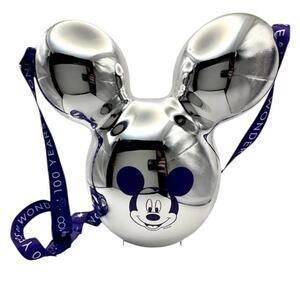Disney 100 Years of Wonder Mickey Ballon Collectible Popcorn Bucket Disneyland.